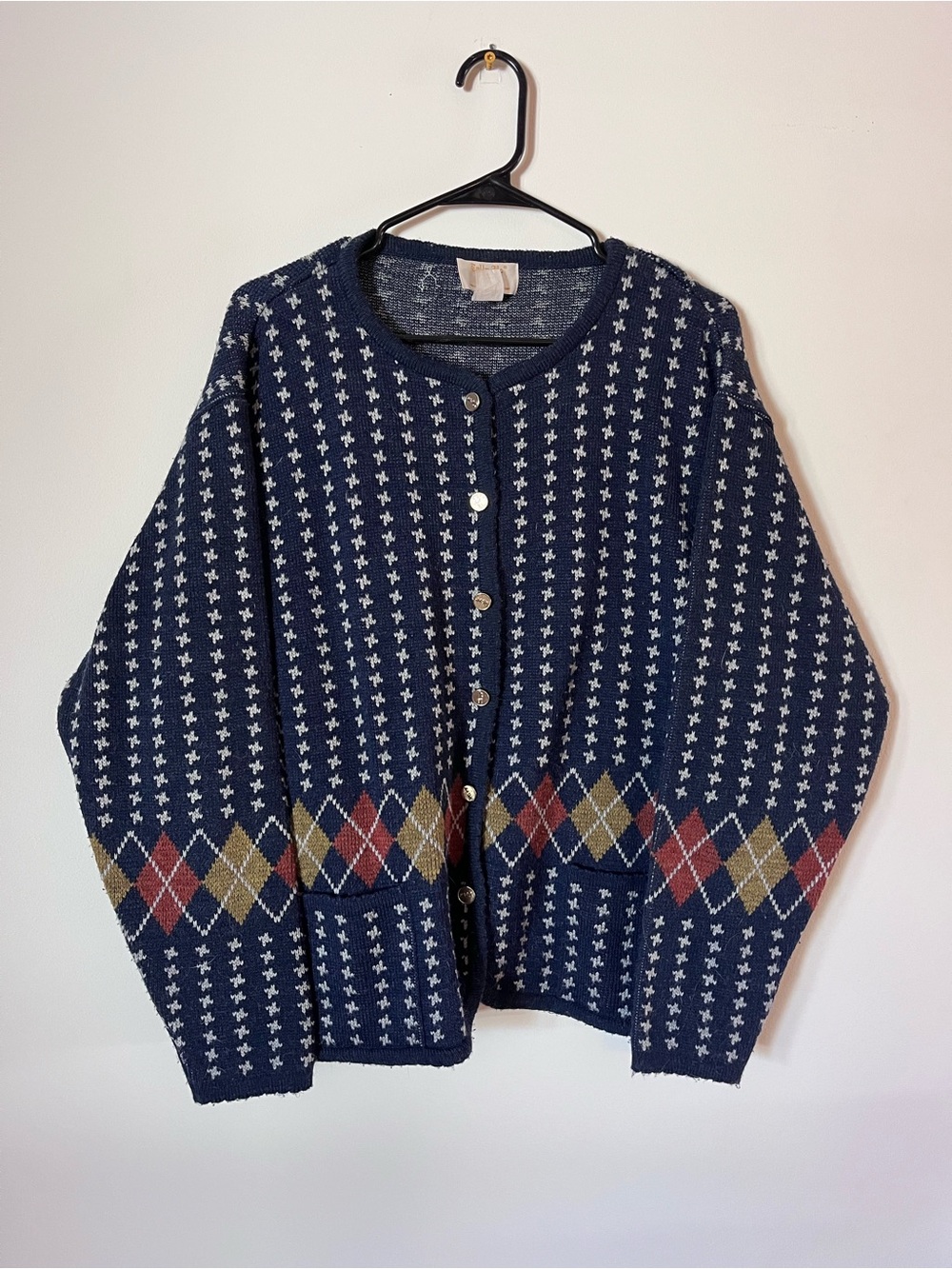 Cozy oversized grandma cardigan